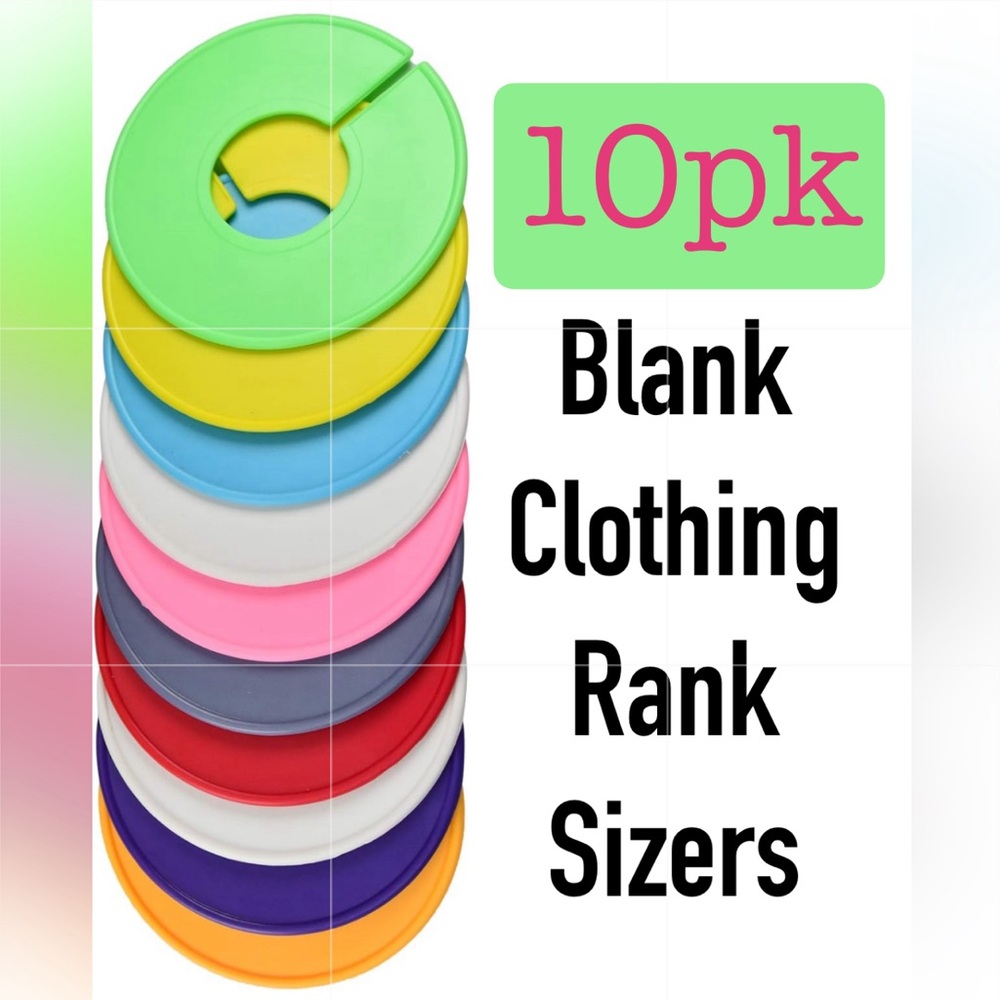 ROUND COLORED CLOTHING RACK CLOSET SIZERS ORGANIZERS LIVE SHOWS RESELLERS BUNDLE